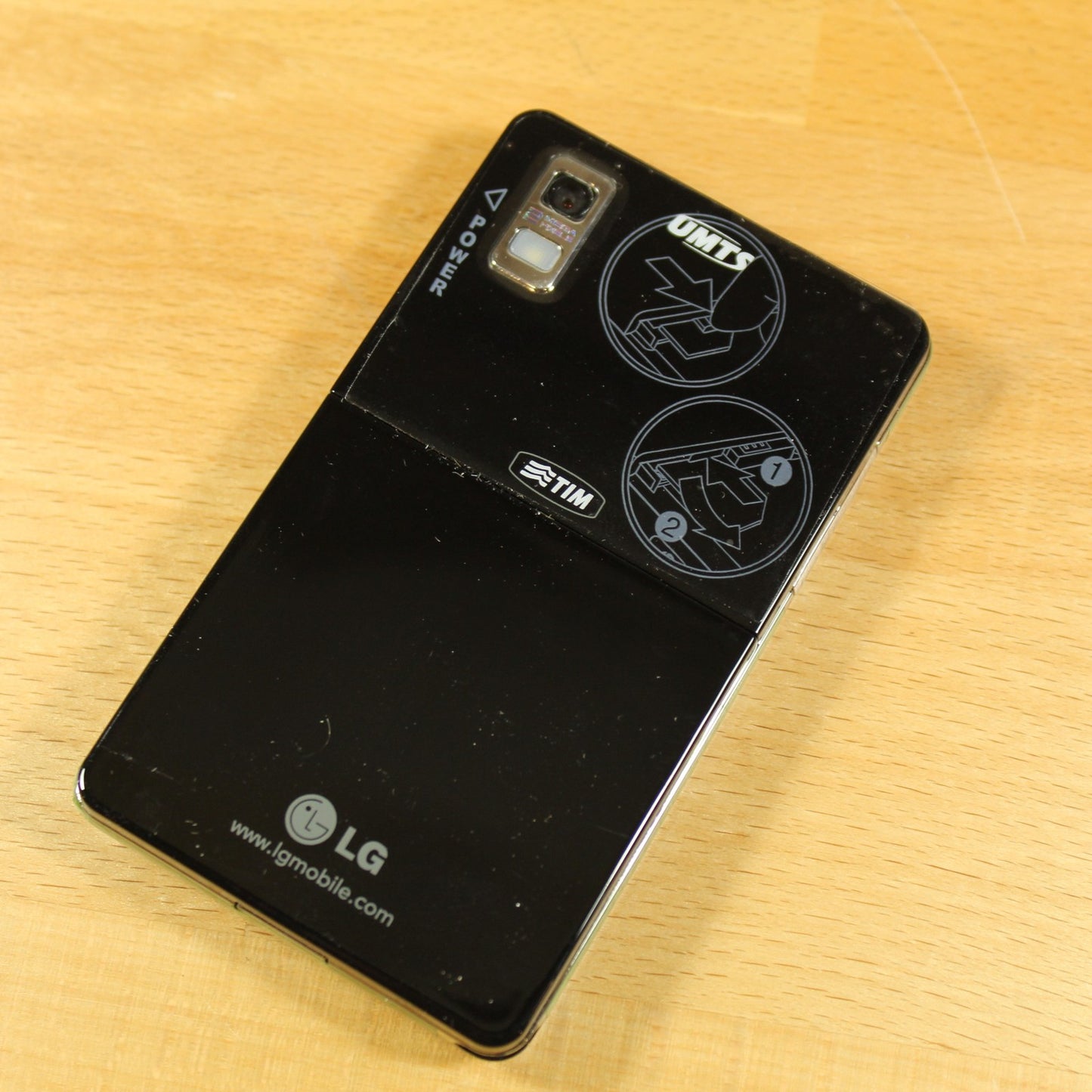 2007 Rare Vintage LG KS20 Phone Black In Box Complete Italian International
