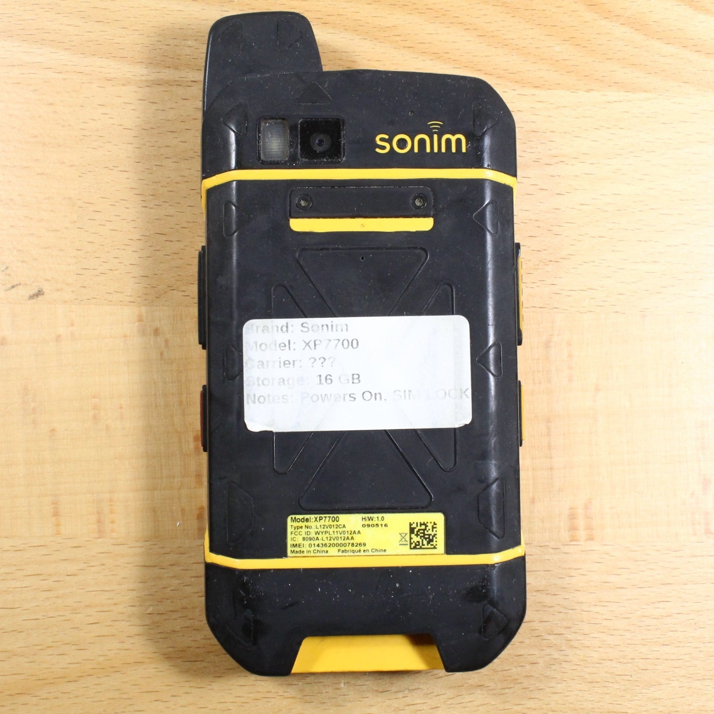 Sonim XP7 XP7700 Smartphone For Parts #354