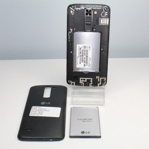 Vintage Classic LG Tribute 5 LS675 Sprint 4G LTE Smartphone Black 8GB