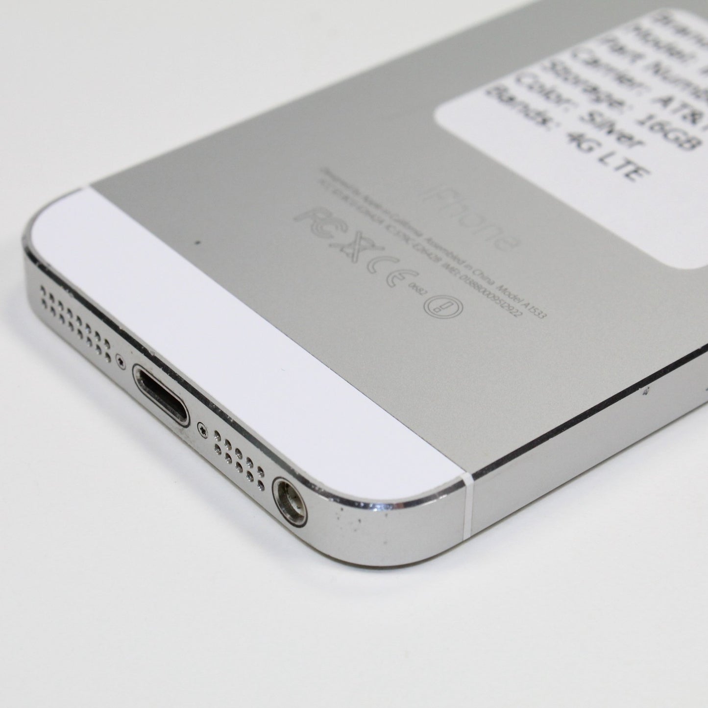 Vintage Apple iPhone 5s 4G LTE Silver Smartphone iOS A1533 32GB WIFI Ready