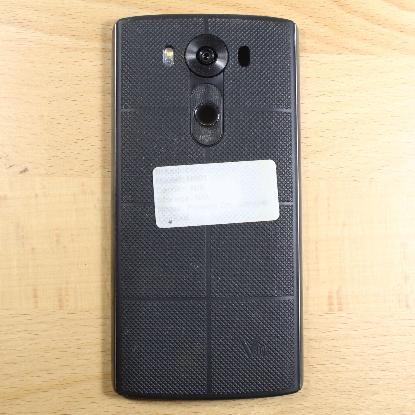 LG V10 H901 Black Smartphone For Parts #367