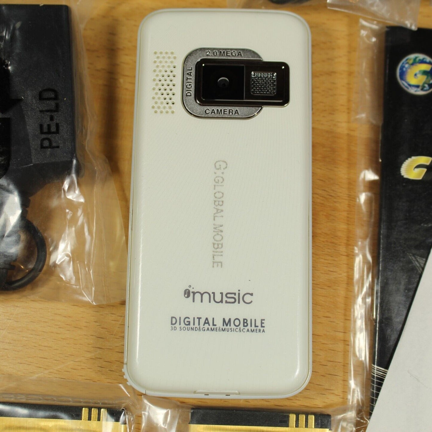 Vintage Unlocked Phone World Wide Global Mobile G400 Quad Band In Box Complete