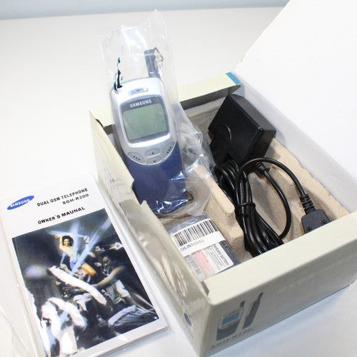 2001 Rare Vintage Samsung SGH-R200 Olympics Phone In Box Complete International