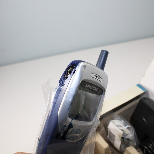 2001 Rare Vintage Samsung SGH-R200 Olympics Phone In Box Complete International