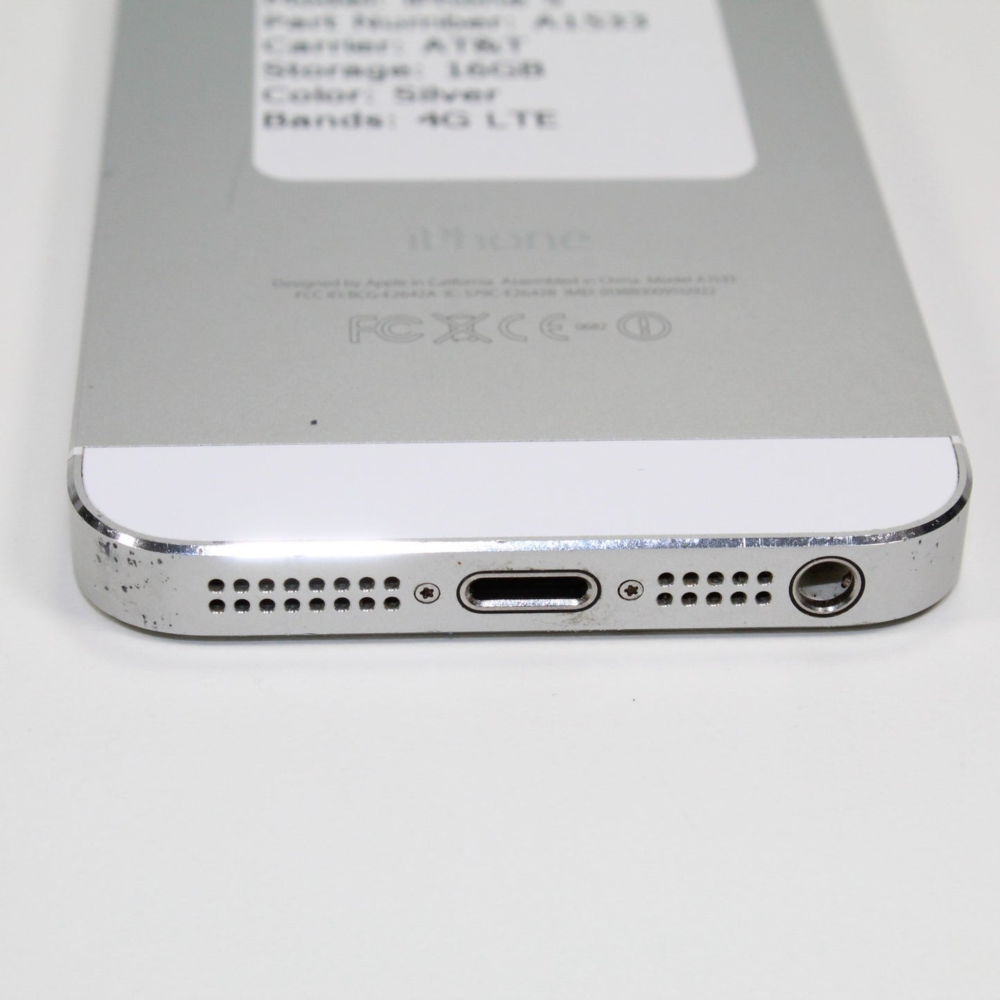 Vintage Apple iPhone 5s 4G LTE Silver Smartphone iOS A1533 32GB WIFI Ready