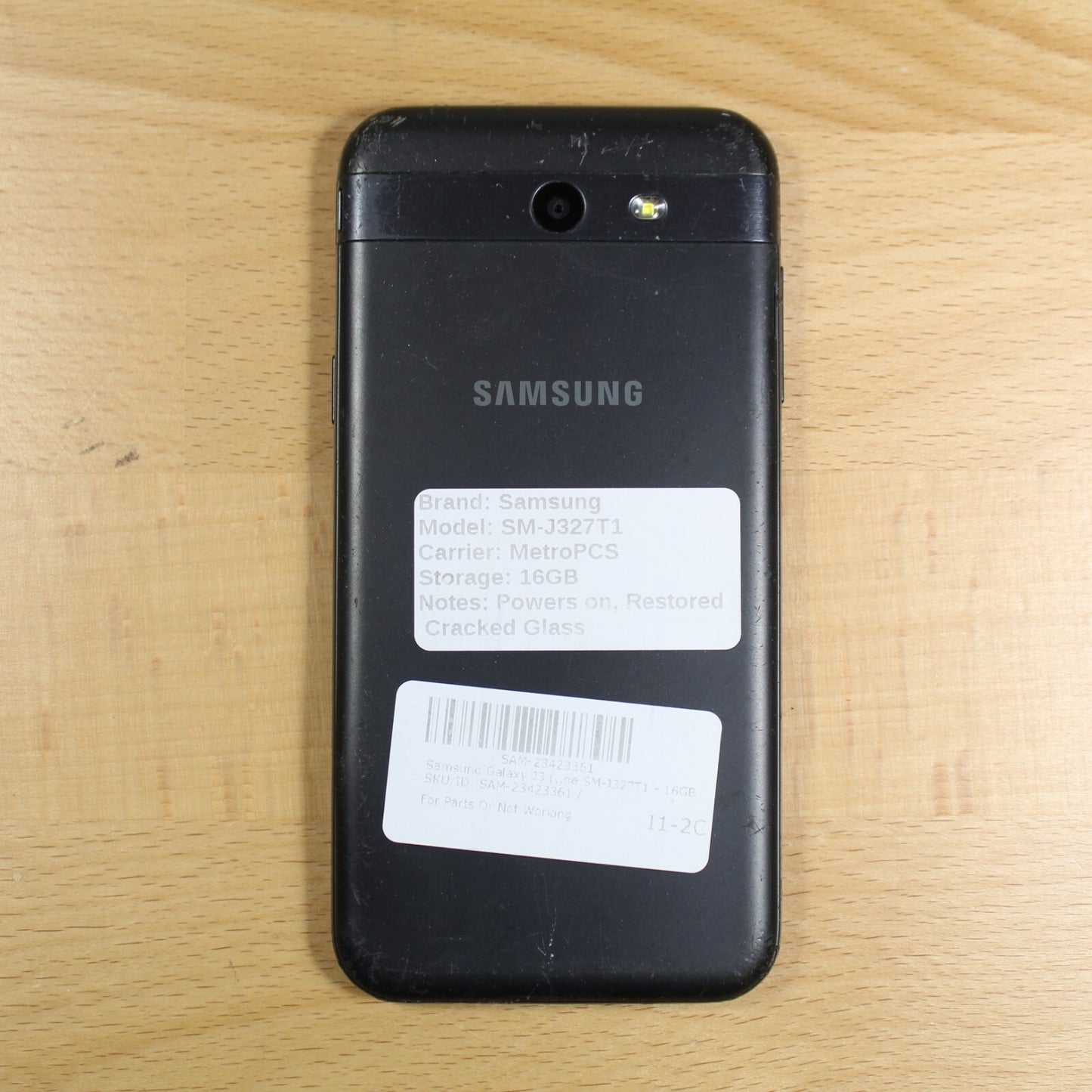 Samsung Galaxy J3 Prime - 16 GB - Black (Metro)