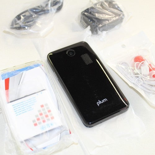 Rare Vintage Plum SYNC X210 Black Unlocked Smartphone Dual SIM In Box