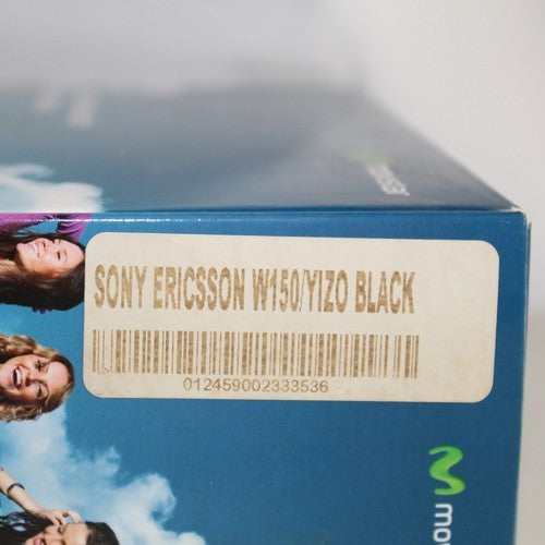 Rare Vintage Sony Ericsson W150 Movistar Black Phone 3G GSM In Box International