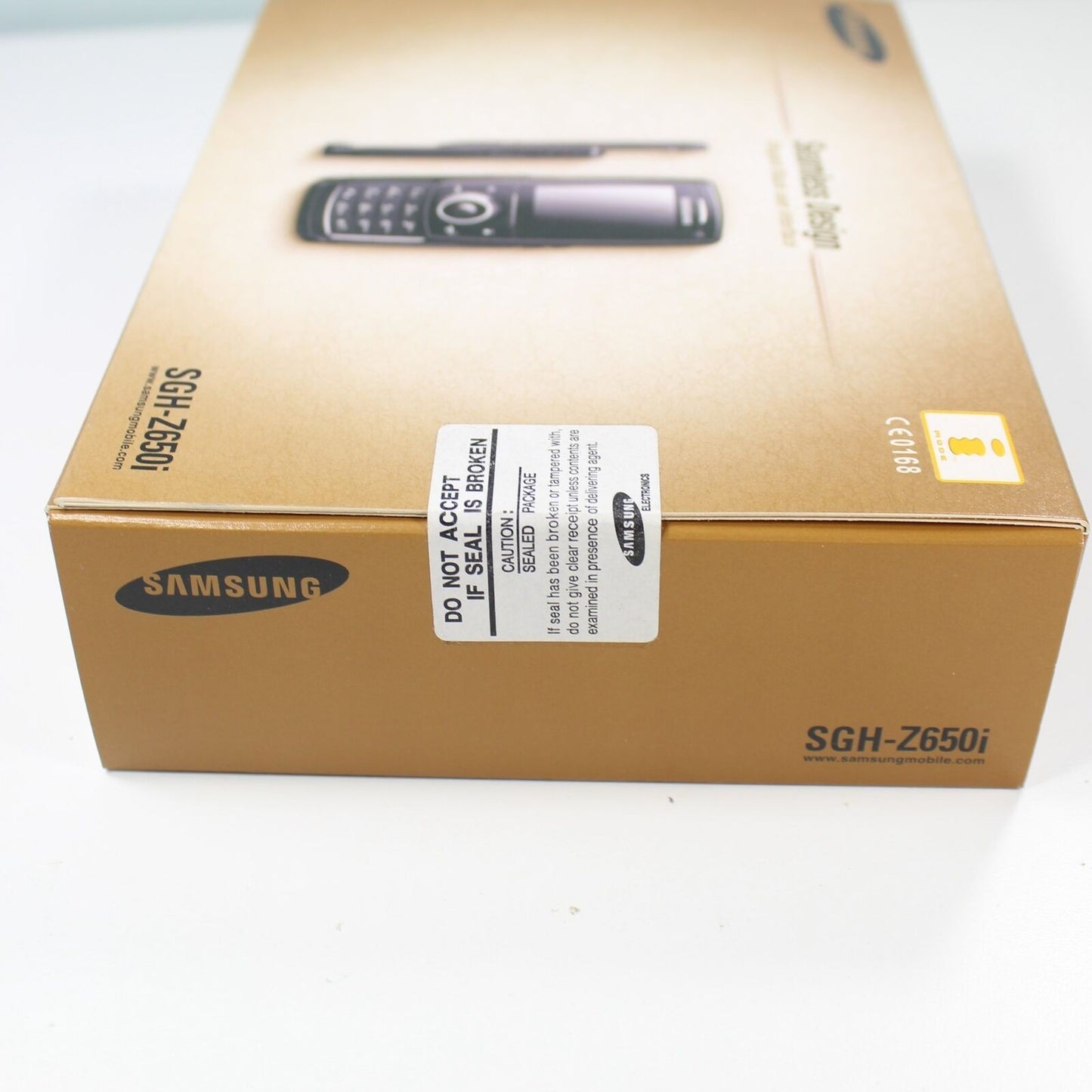 2006 Rare Vintage Samsung SGH-Z650i Phone Black In SEALED Box