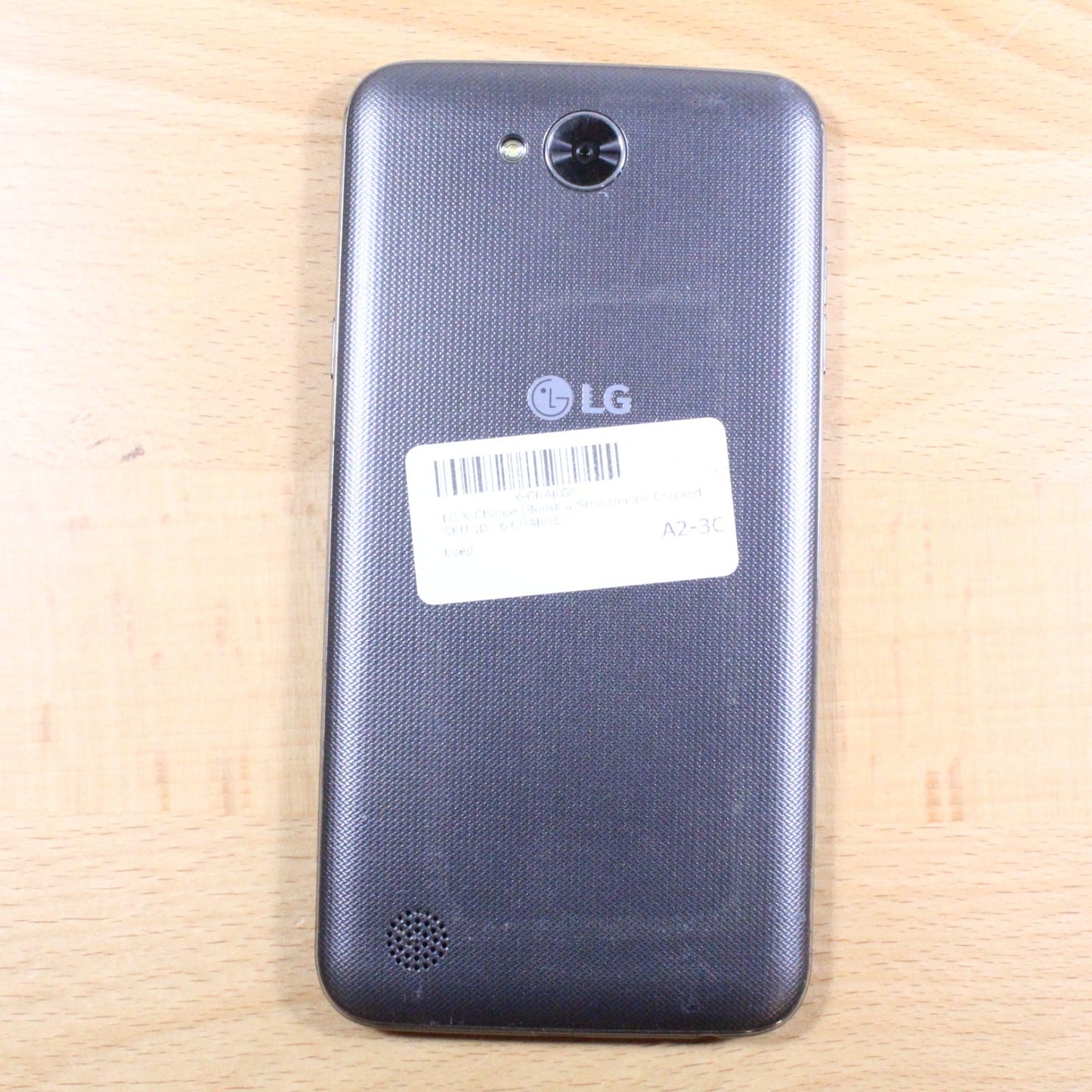 LG X Charge Boost Mobile Gray Smartphone For Parts #341