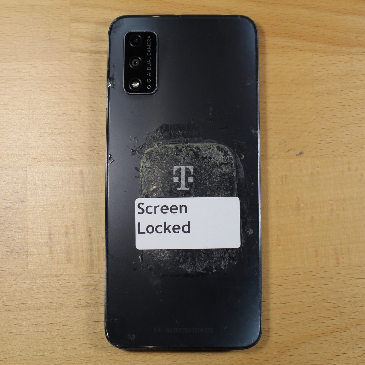 T-Mobile Revvl 32 GB Gray (T-Mobile) For Parts Untested