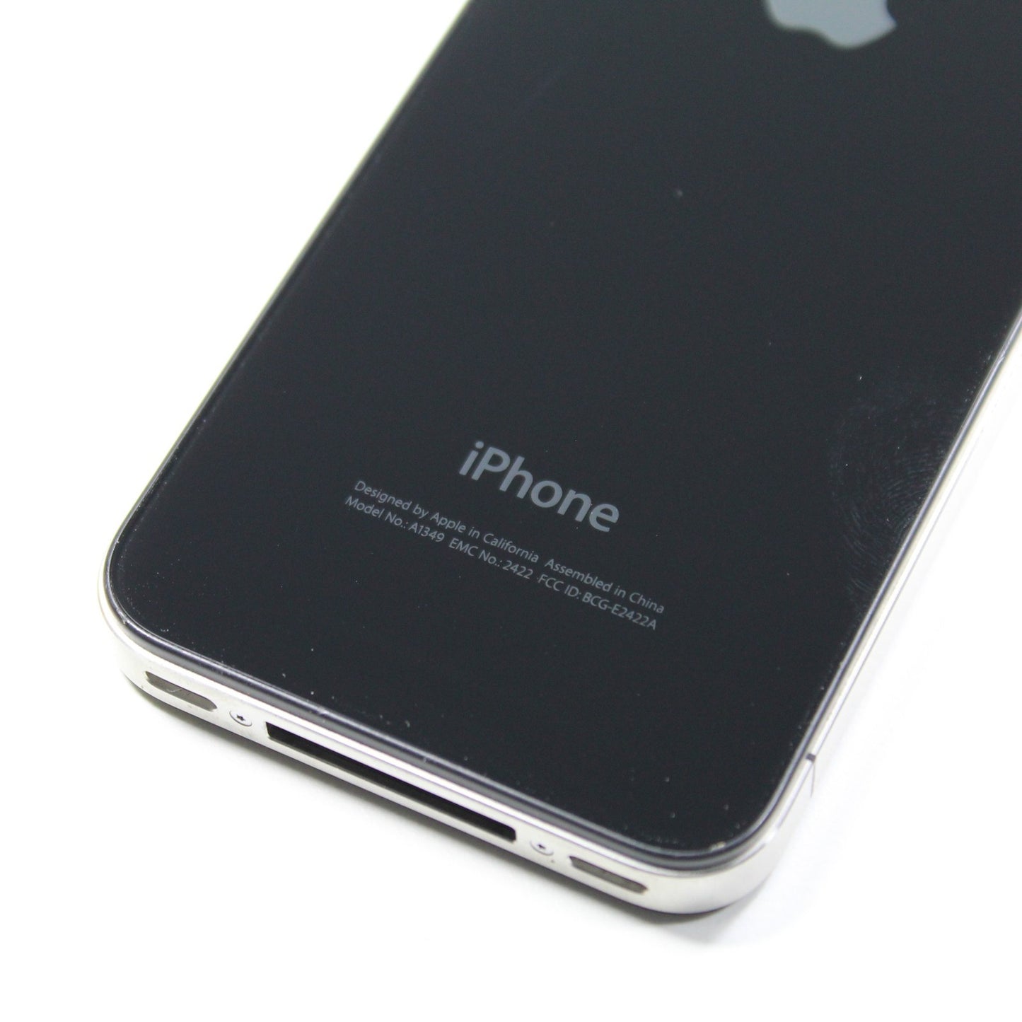 Vintage Apple iPhone 4 A1349 Unlocked Smartphone 3G Black 8GB No Sim Model IOS 7
