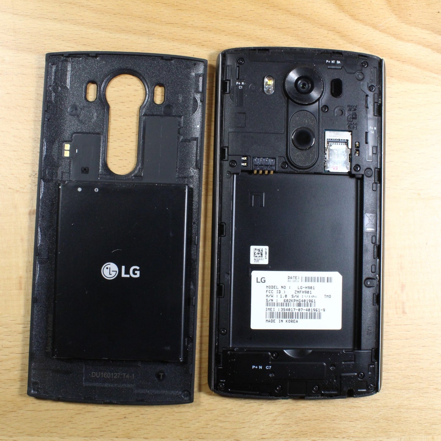 LG V10 H901 Black Smartphone For Parts #368