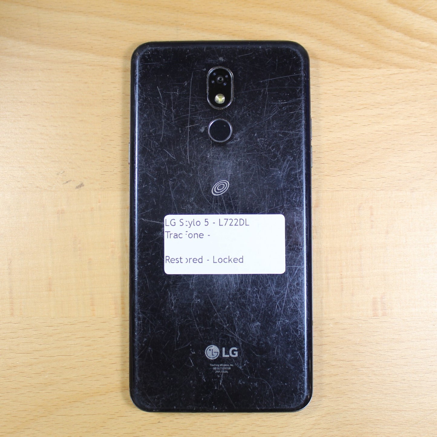 LG Stylo 5 L722DL TracFone 16GB Smartphone For Parts #208
