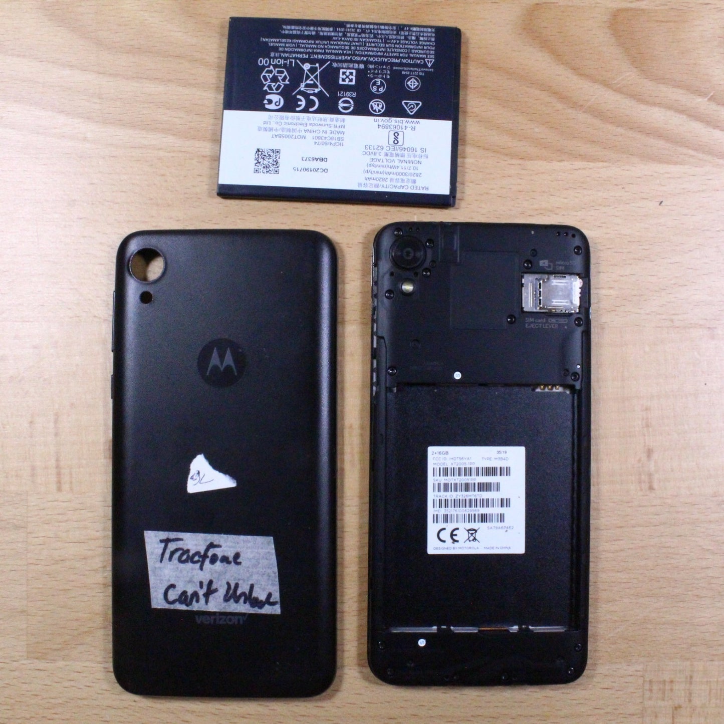 Motorola Moto E6 XT2005 For Parts #283