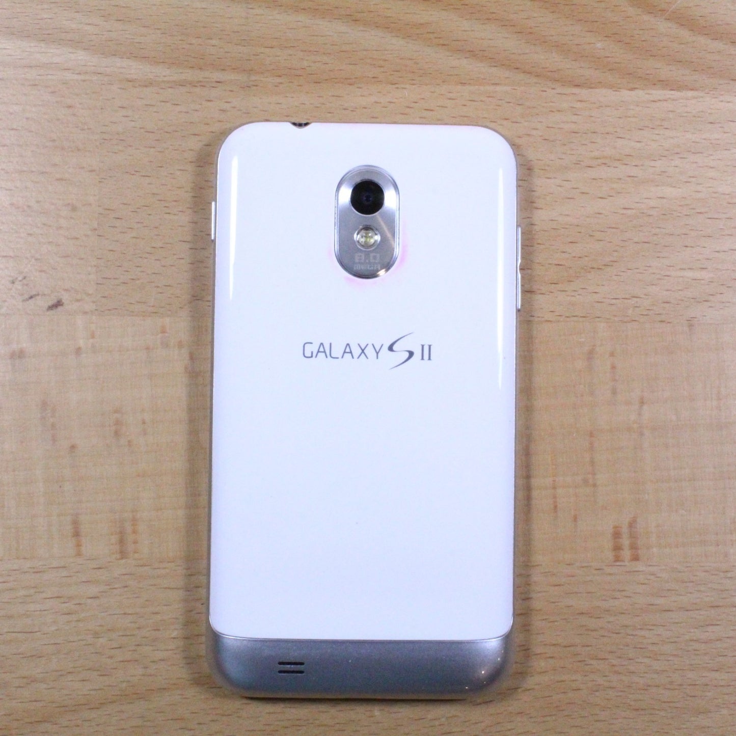 Samsung Galaxy S2 SPH-D710 Sprint White Smartphone Good #319