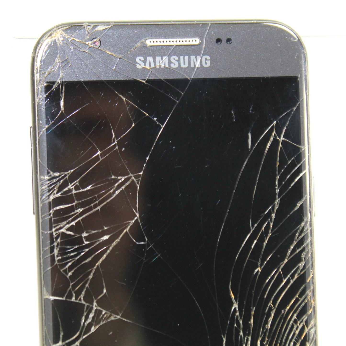 Samsung Galaxy J2 J327U Smartphone 4G LTE Black 16GB For Parts or repair phone