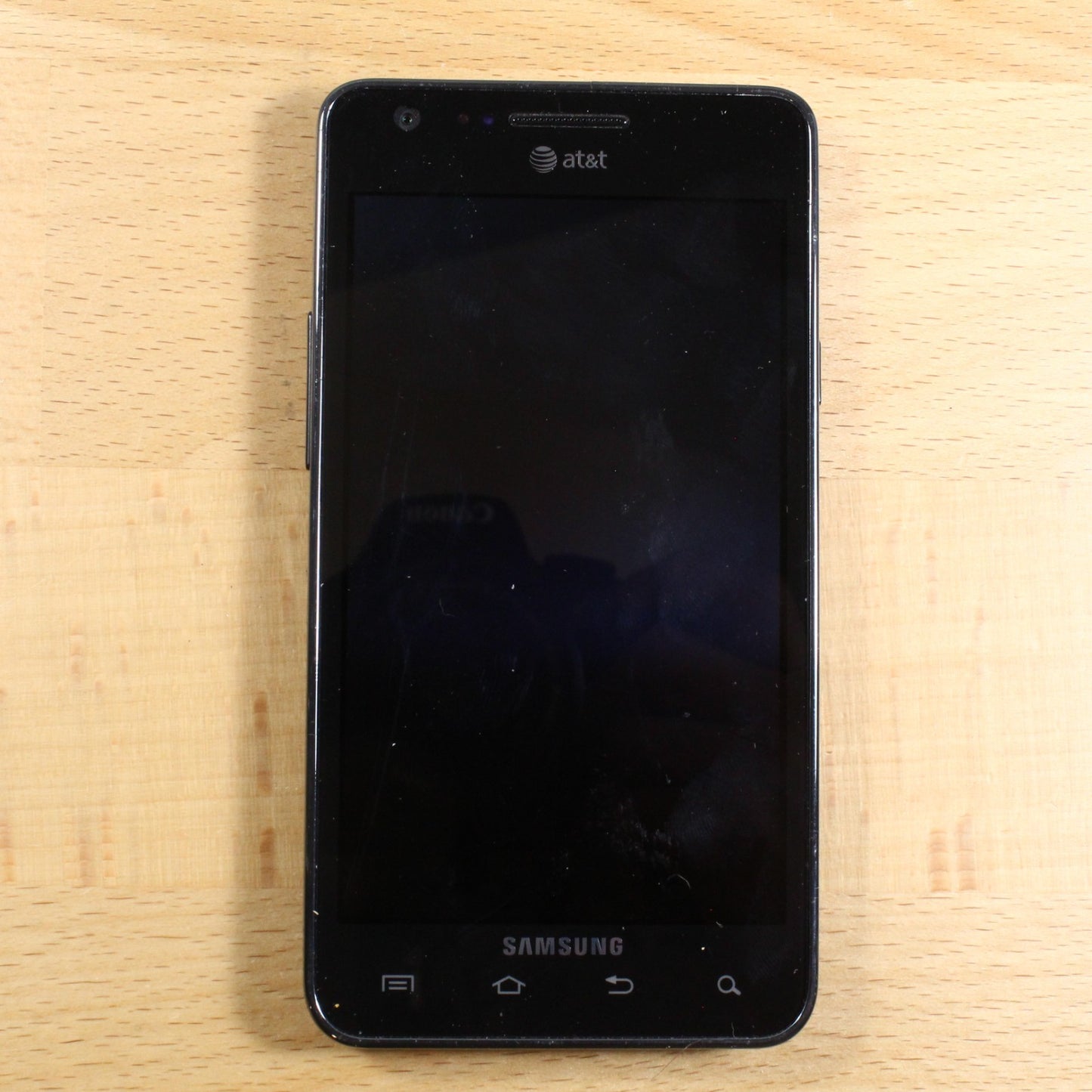 Samsung Galaxy S2 SGH-I777 AT&T Black Smartphone For Parts #385