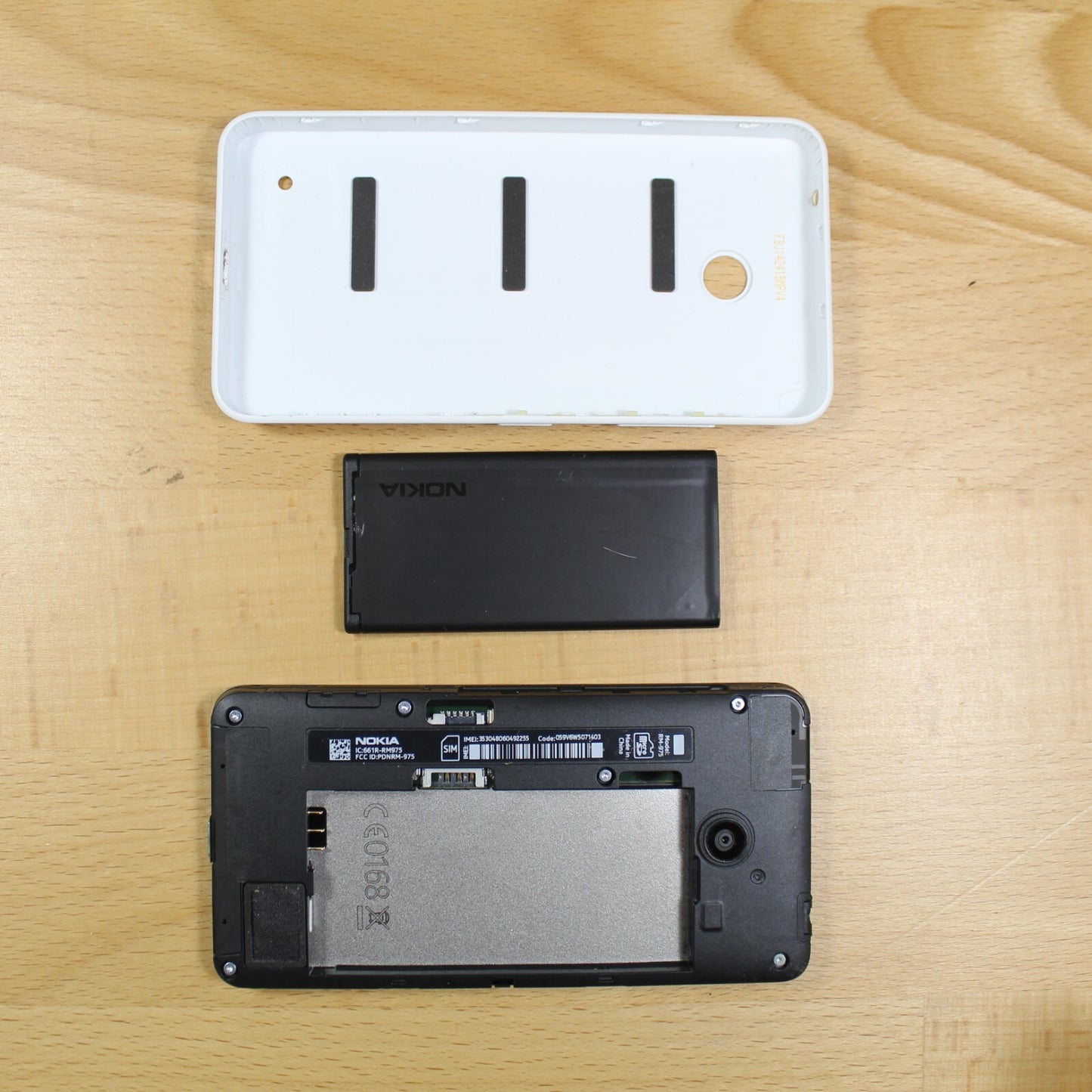 Nokia Lumia 635 Smartphone White For Parts #094