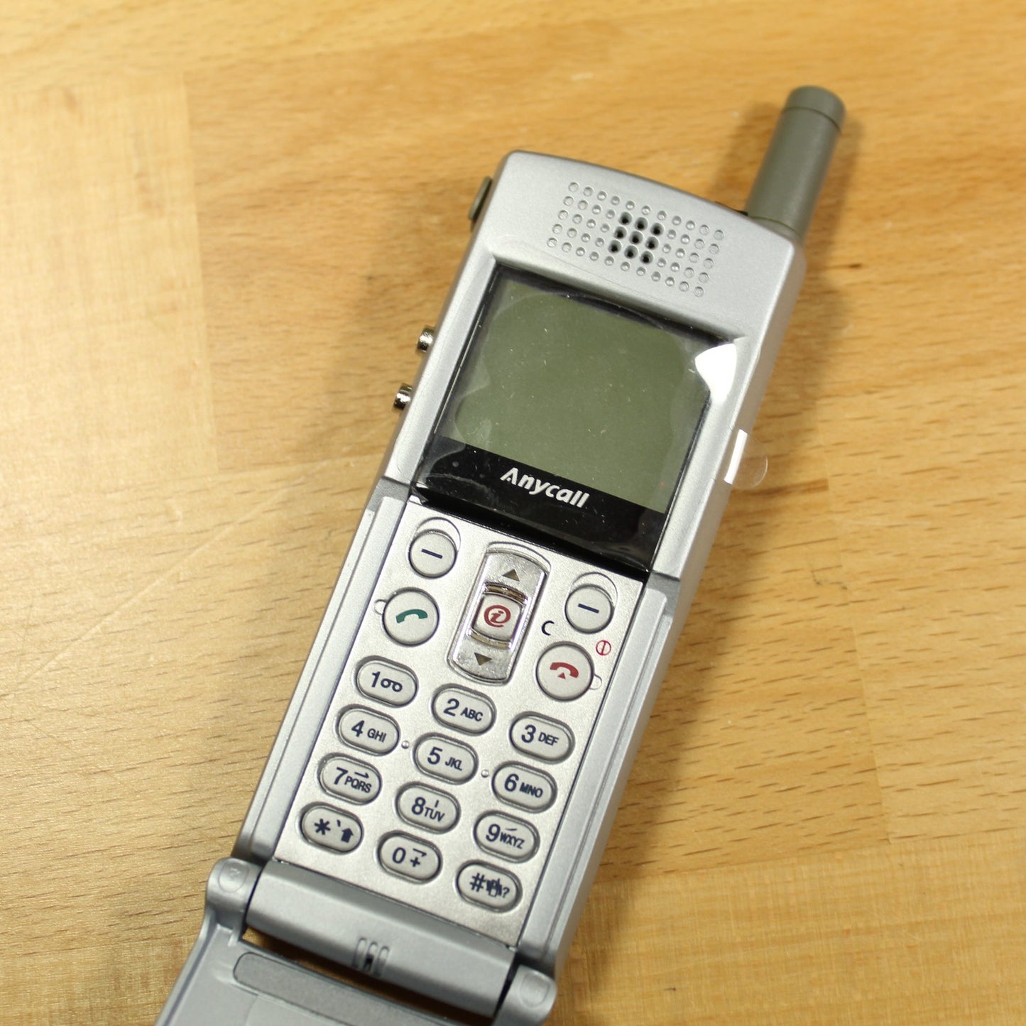 Vintage Olympics Samsung SGH-N288 Silver Phone SLIM International ASIS For Parts
