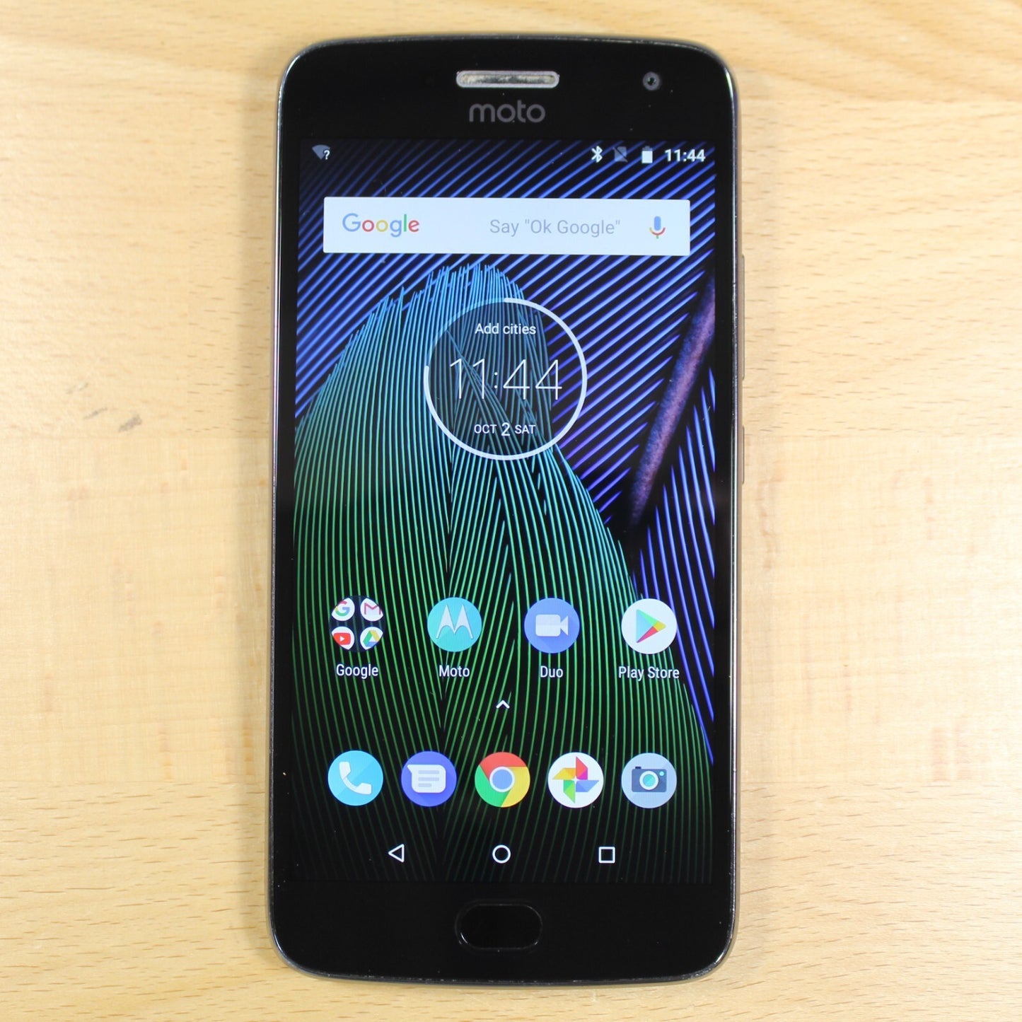 Motorola Moto G5 Plus XT1687 Black Smartphone For Parts #204