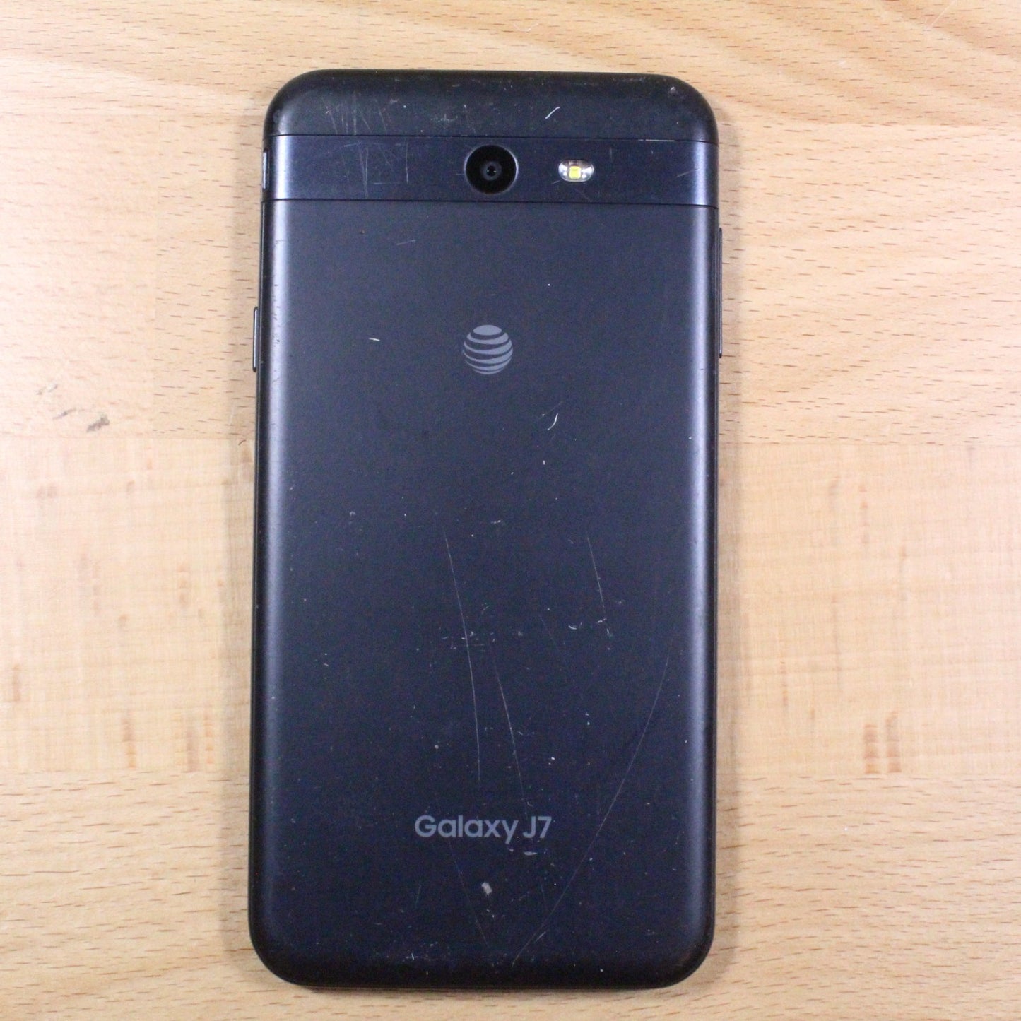 Samsung Galaxy J7 SM-J727A 16GB Black Smartphone For Parts #296
