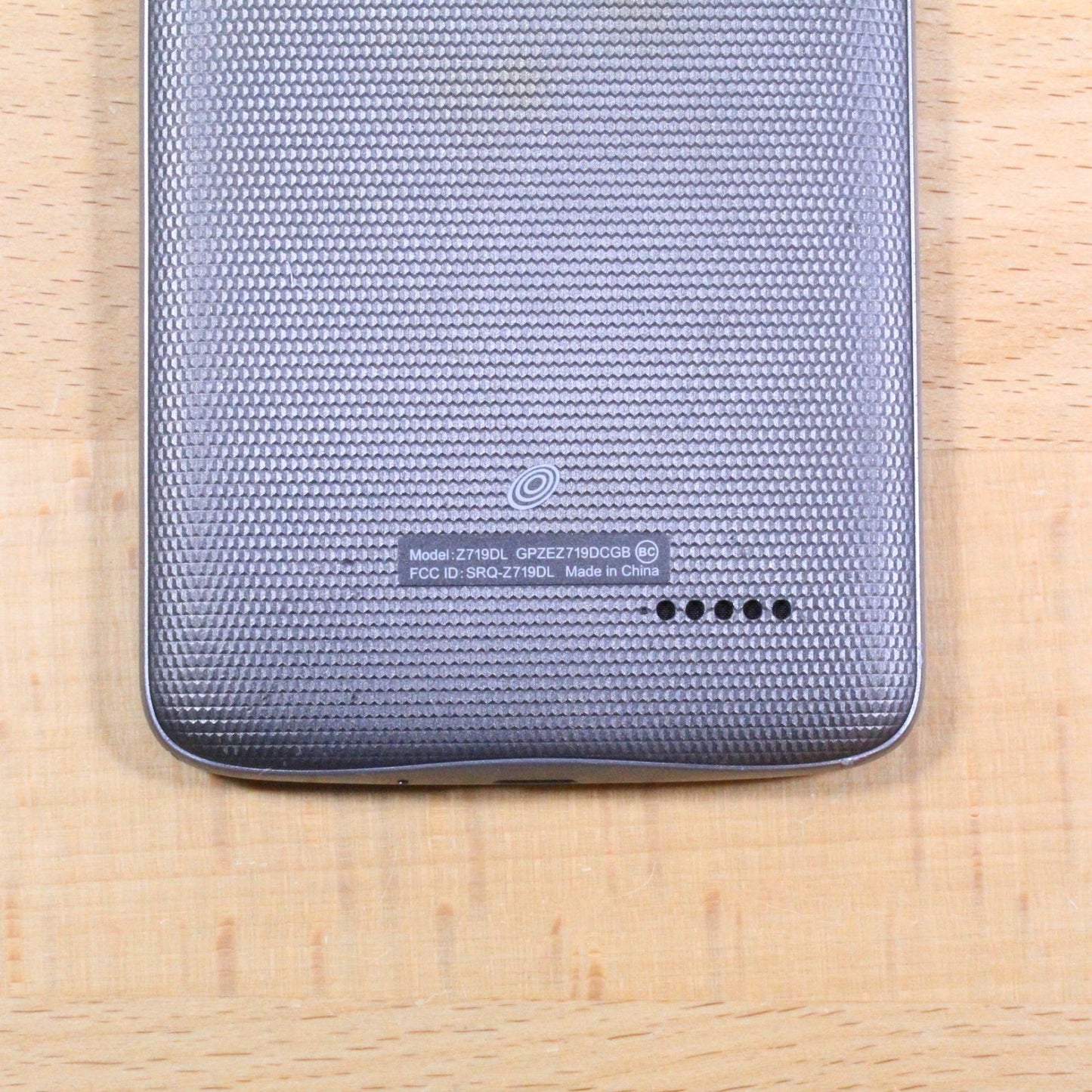 Z719DL Zmax One Gray Smartphone For Parts #322