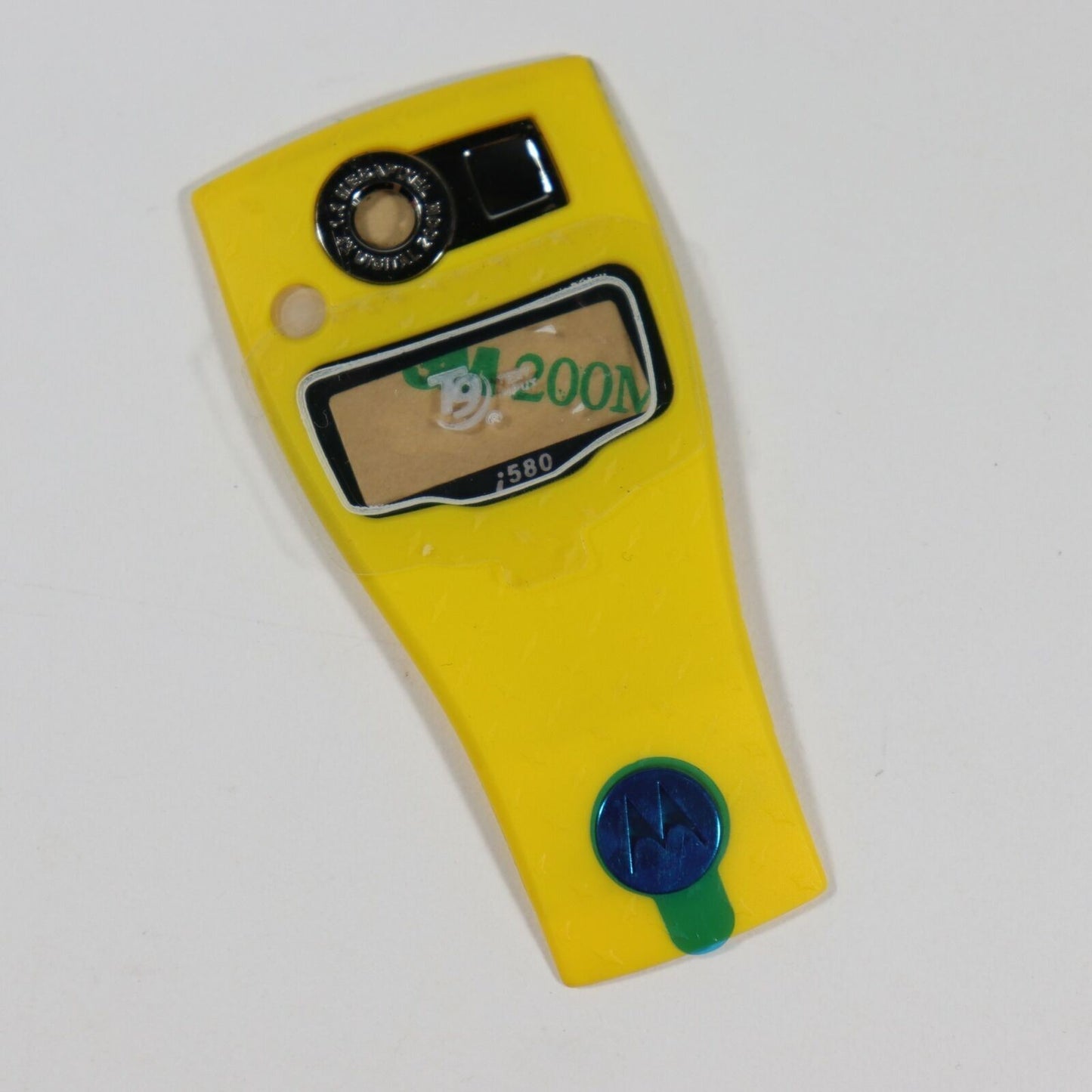 New Motorola i580 Front Flip Lens Yellow Replacement OEM Part - iDen Radio