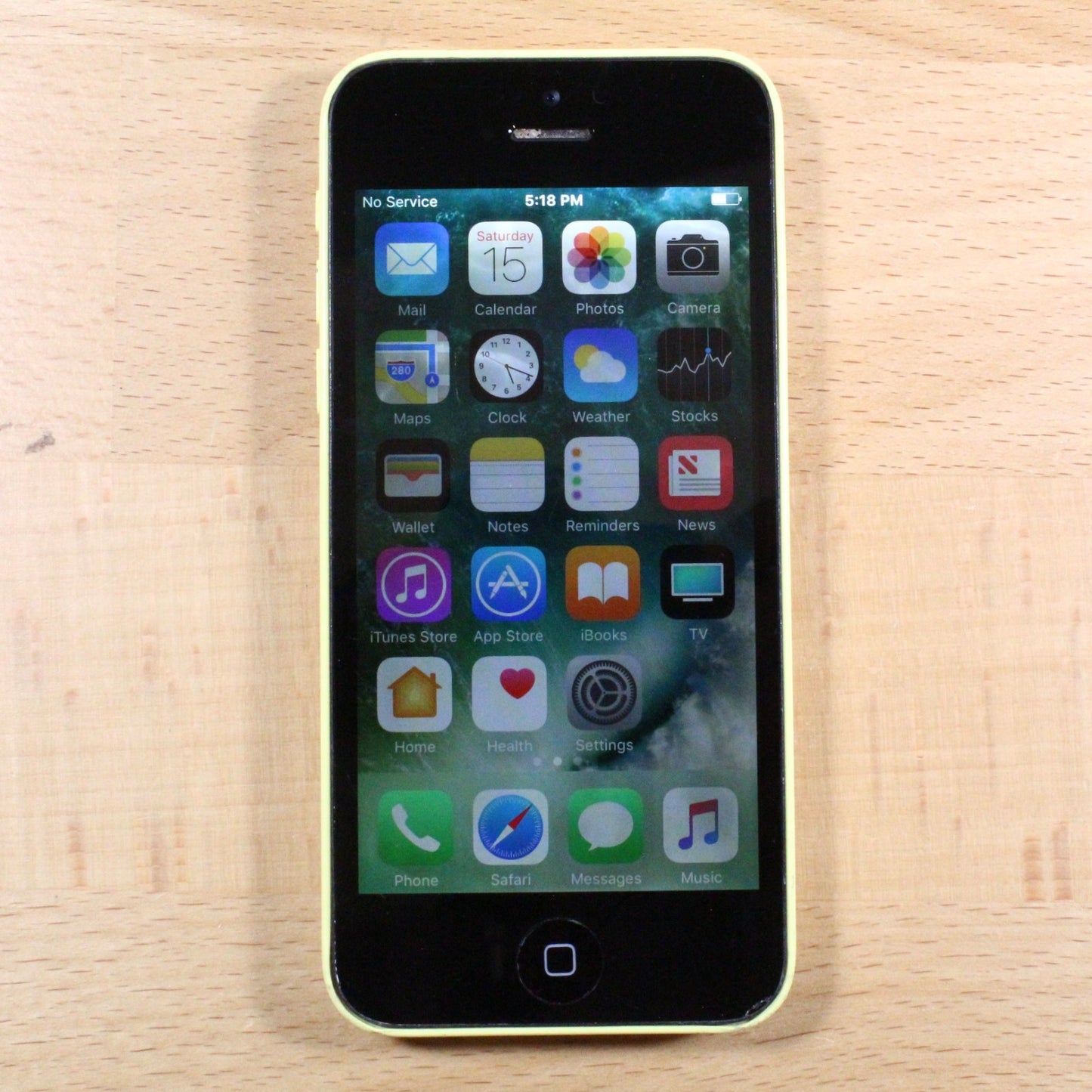 Apple iPhone 5c A1456 Yellow Unlocked Smartphone For Parts #345