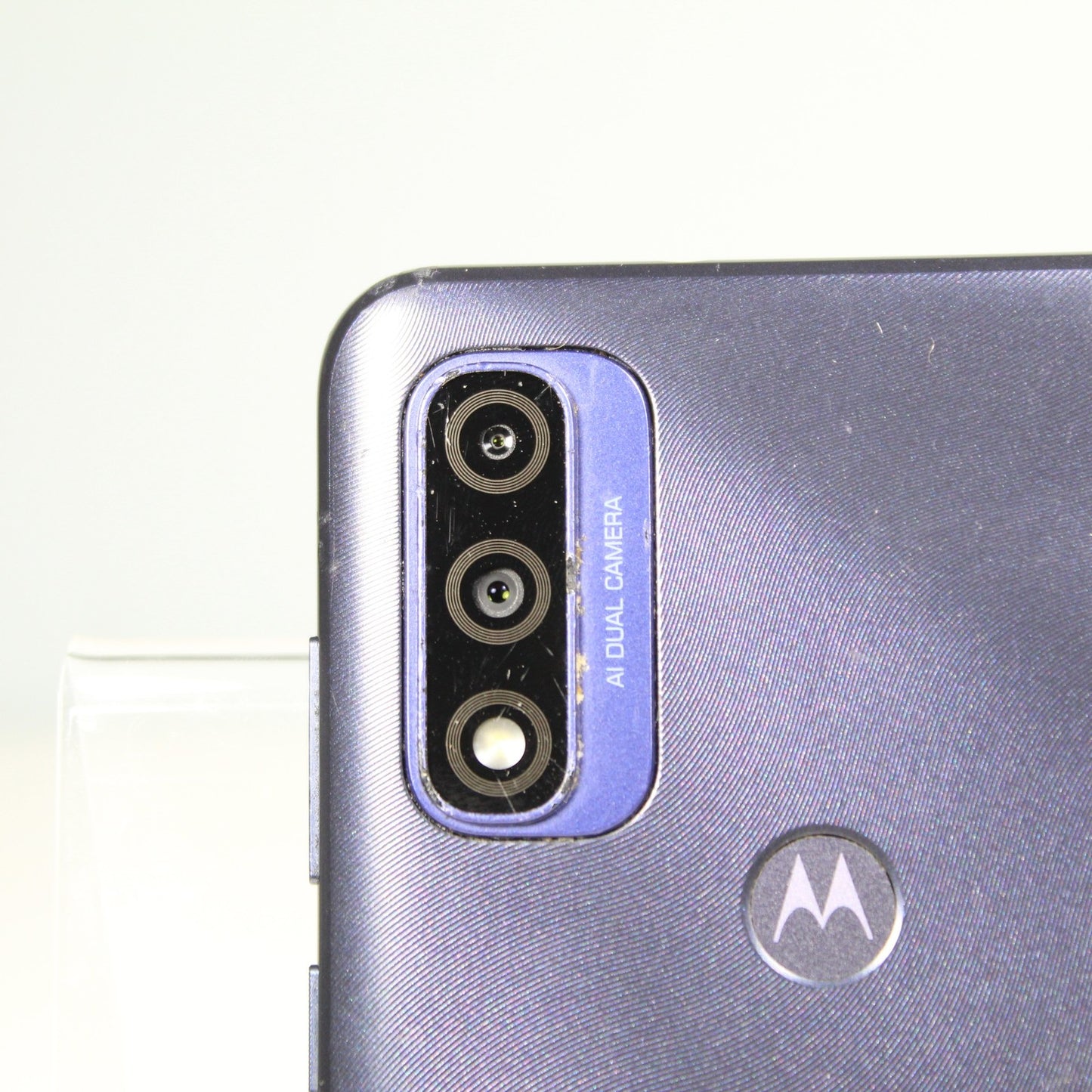 Motorola Moto G Pure 2021 XT2163 TracFone Smartphone 4G LTE 32GB Blue For Parts