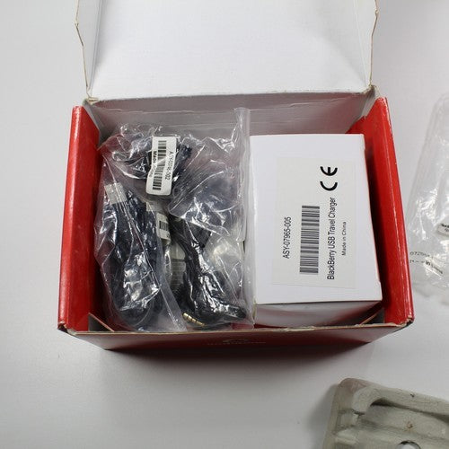 Vintage Blackberry Pearl 8120 VodaFone Phone Gray In Box Complete International