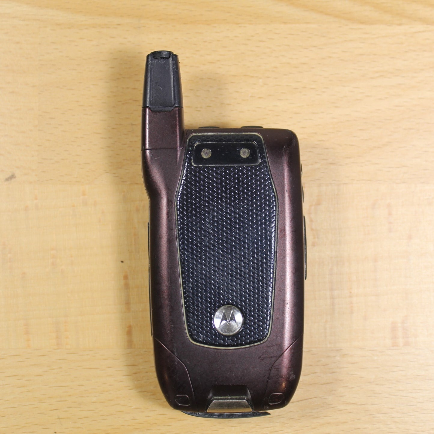 Motorola i880 Nextel Maroon Cell Phone iDen Direct Talk PTT Vintage Good #172