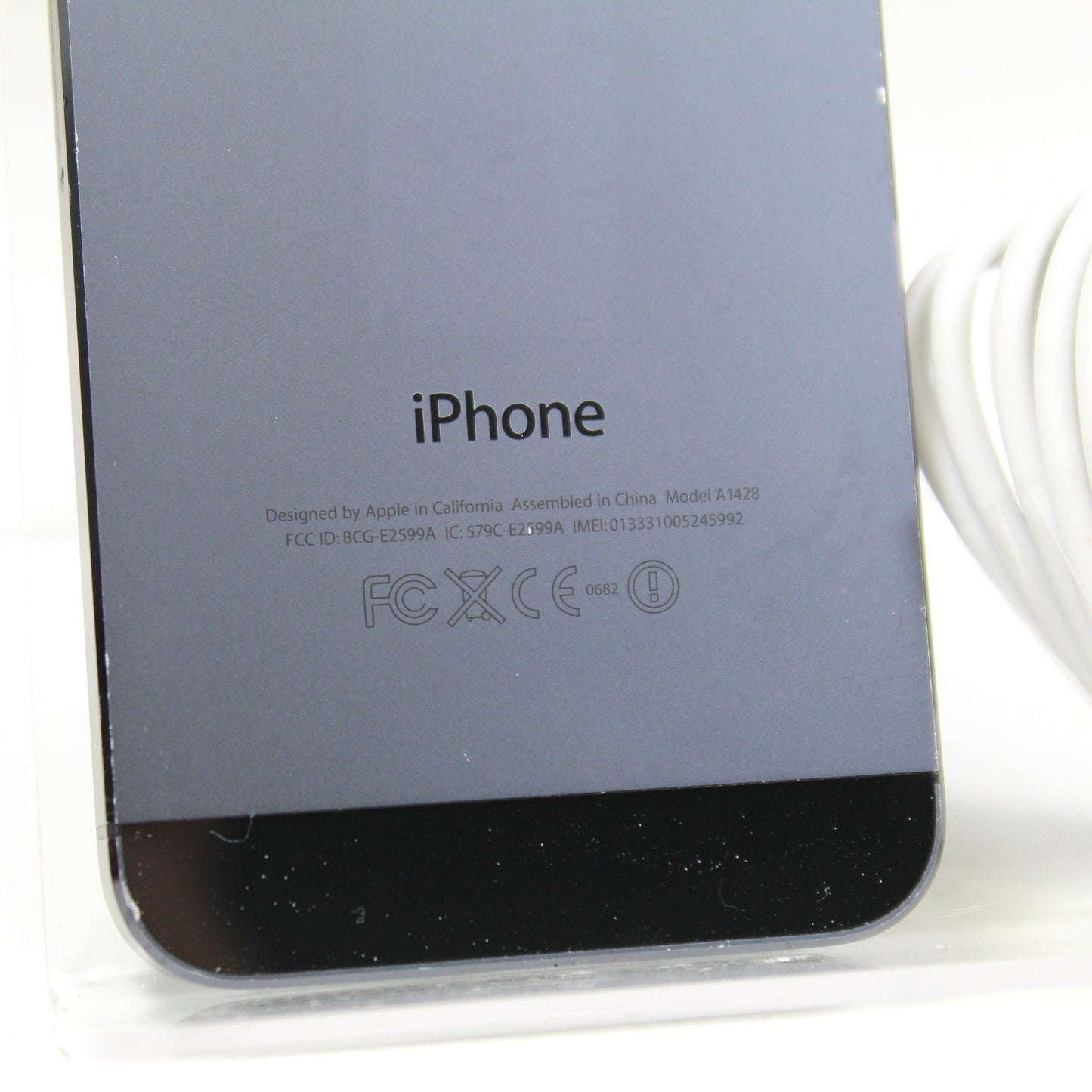 Vintage Apple iPhone 5 A1428 Unlocked Smartphone 4G LTE Black 16GB IOS 10.3.4