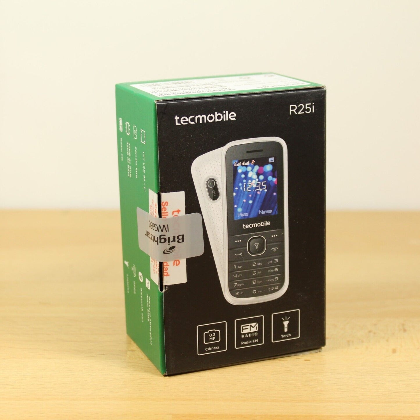 Rare Vintage Tecmobile R25i Dual SIM Telefono Movill White R25iWH201504004747