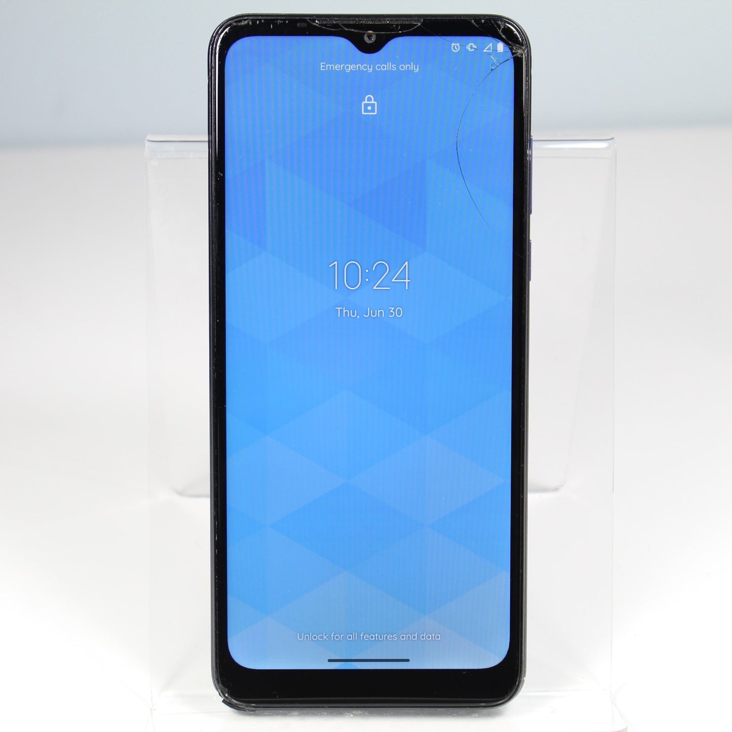 Motorola Moto G Pure 2021 XT2163 Smartphone 4G LTE 32GB Blue For Parts or repair