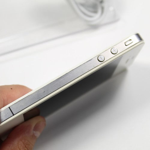 Vintage Apple iPhone 4 AT&T Smartphone 3G GSM White 8GB IOS 7 Collectible