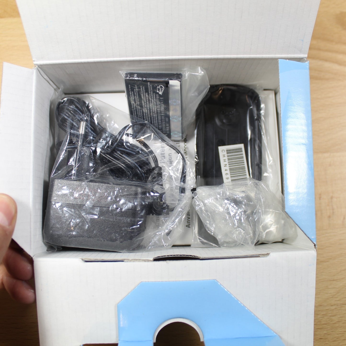 Rare Vintage Motorola C390 Phone Vodafone Blue International In Box Collectible