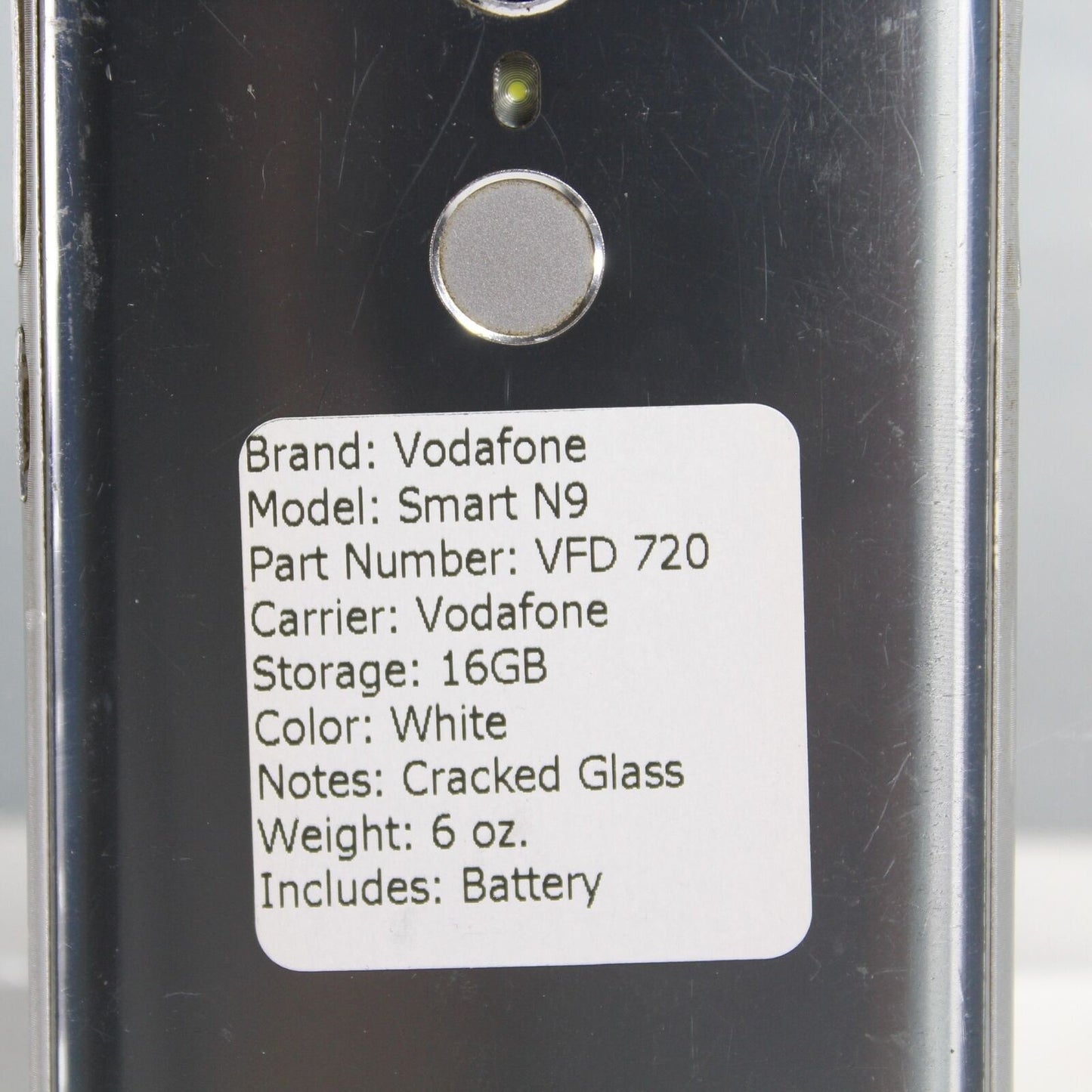 Vodafone Smart N9 VFD 720 Vodafone 16GB Smartphone For Parts ASIS Gold Recovery