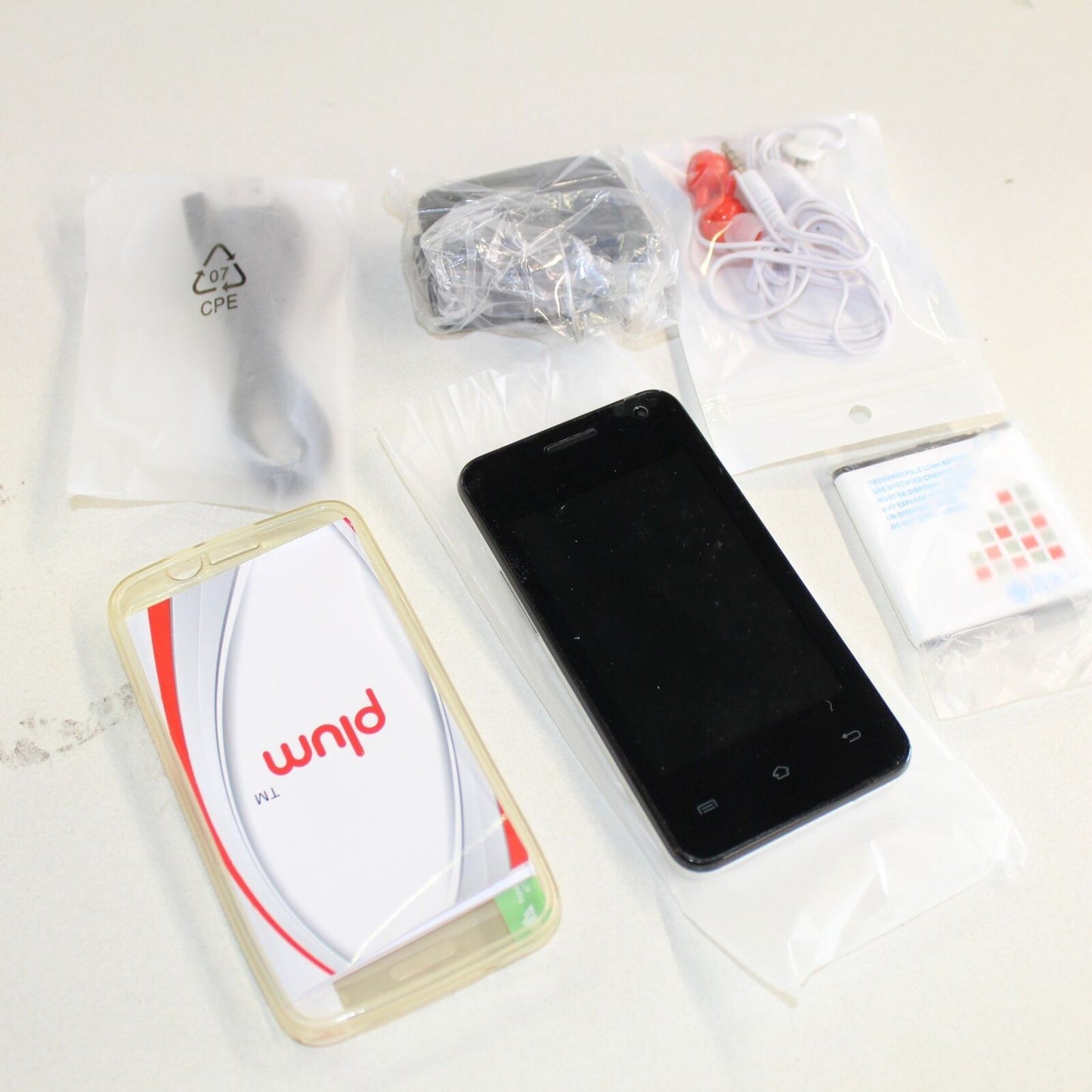 Rare Vintage Plum SYNC X210 White Unlocked Smartphone Dual SIM In Box Classic