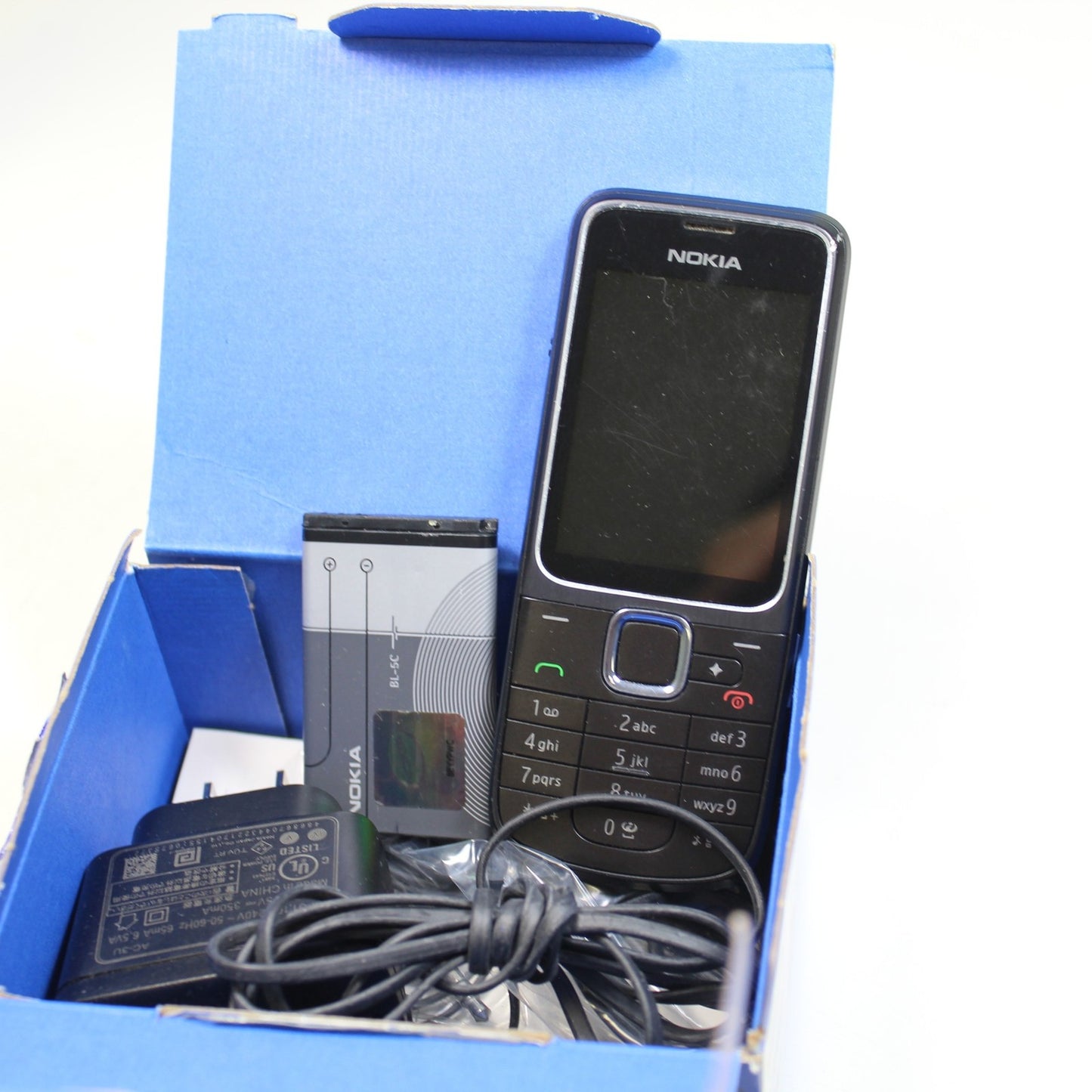 Rare Vintage Nokia 2710 Movistar Phone International Black In Box Collectible