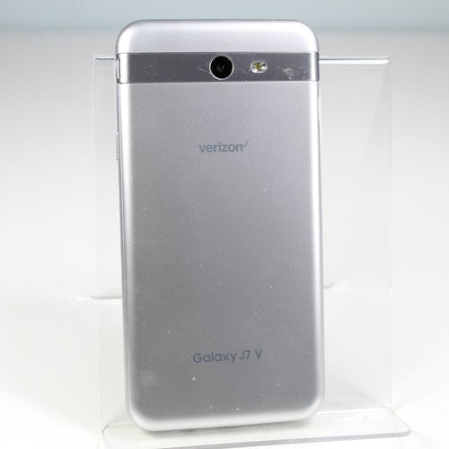 Samsung Galaxy J7 V Verizon Smartphone 4G LTE Silver 16GB For Parts