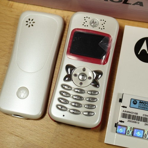 Rare Vintage Motorola C359v Phone Pink ASIA Butterfly In Box Complete Collector
