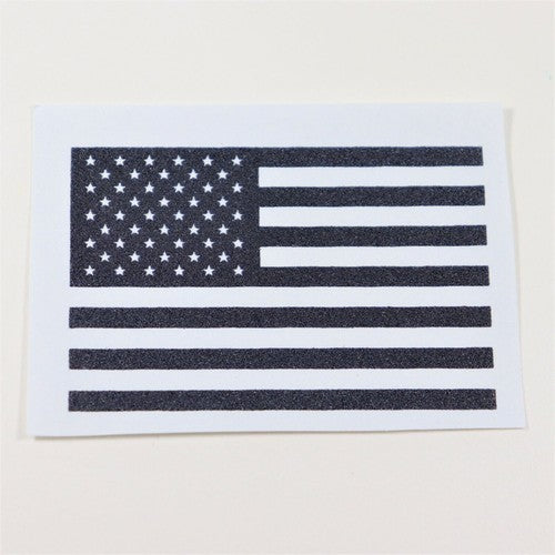 3 X 2 U.S.A Flag Iron On Decal - For Jackets, Shirts, Hats - DIY Project