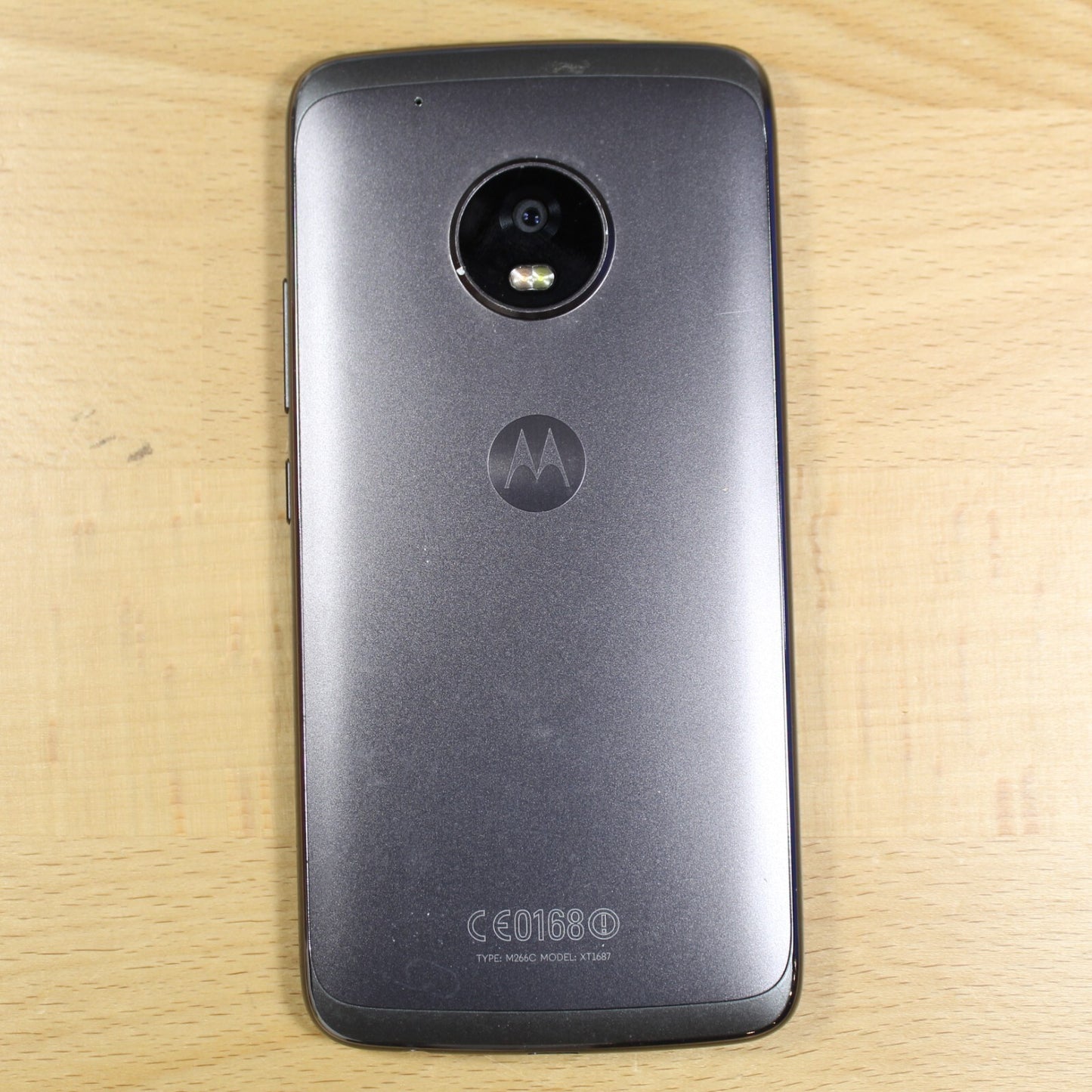 Motorola Moto G5 Plus XT1687 Black Smartphone For Parts #204