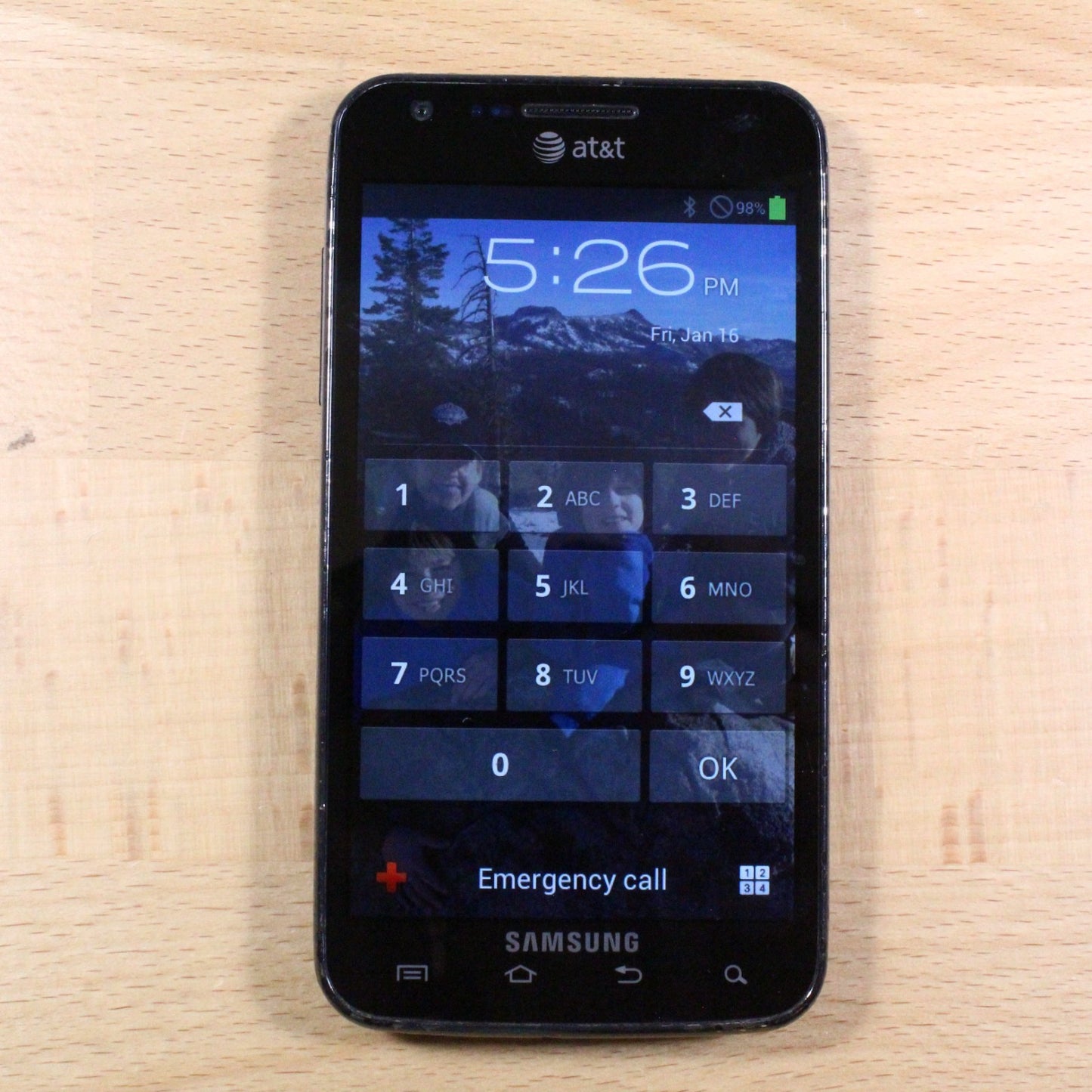 Samsung Galaxy S2 SGH-i727 AT&T Smartphone For Parts #318