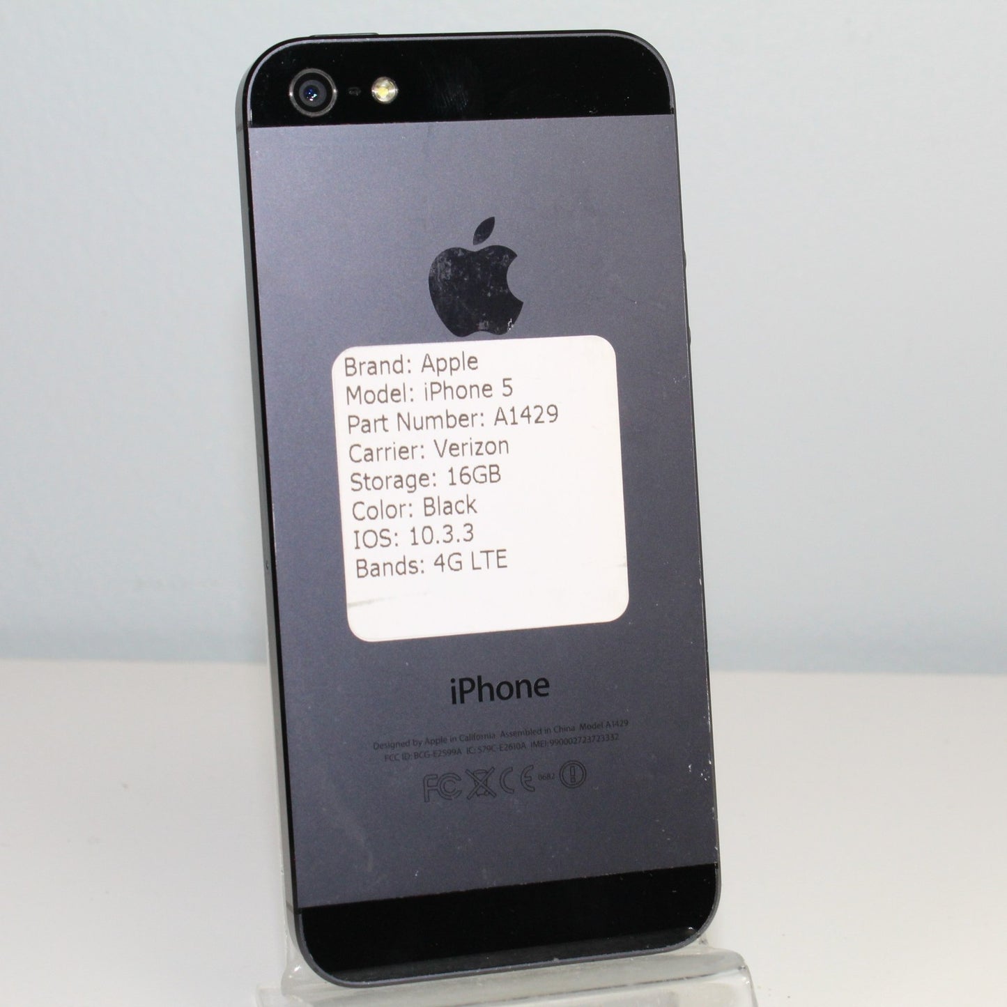 Vintage Apple iPhone 5 A1429 Verizon 4G LTE Smartphone IOS Black 16GB