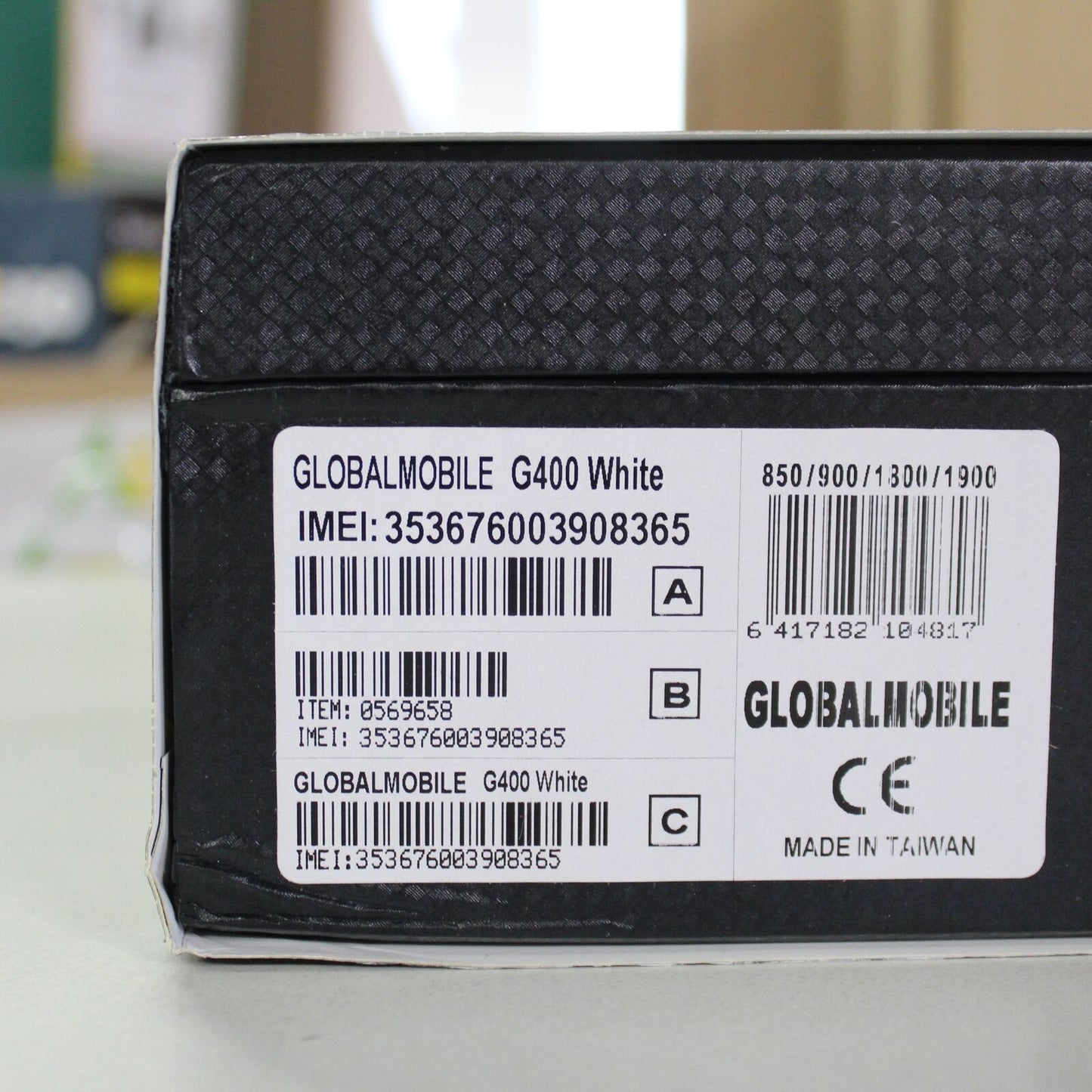 Vintage Unlocked Phone World Wide Global Mobile G400 Quad Band In Box Complete