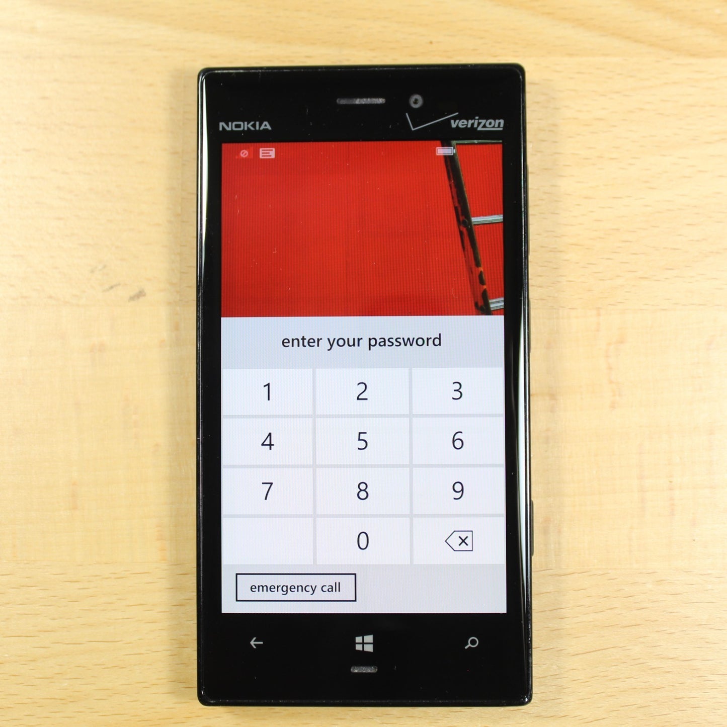 Nokia Lumia 928 rm-860 Verizon Smartphone Black For Parts #265