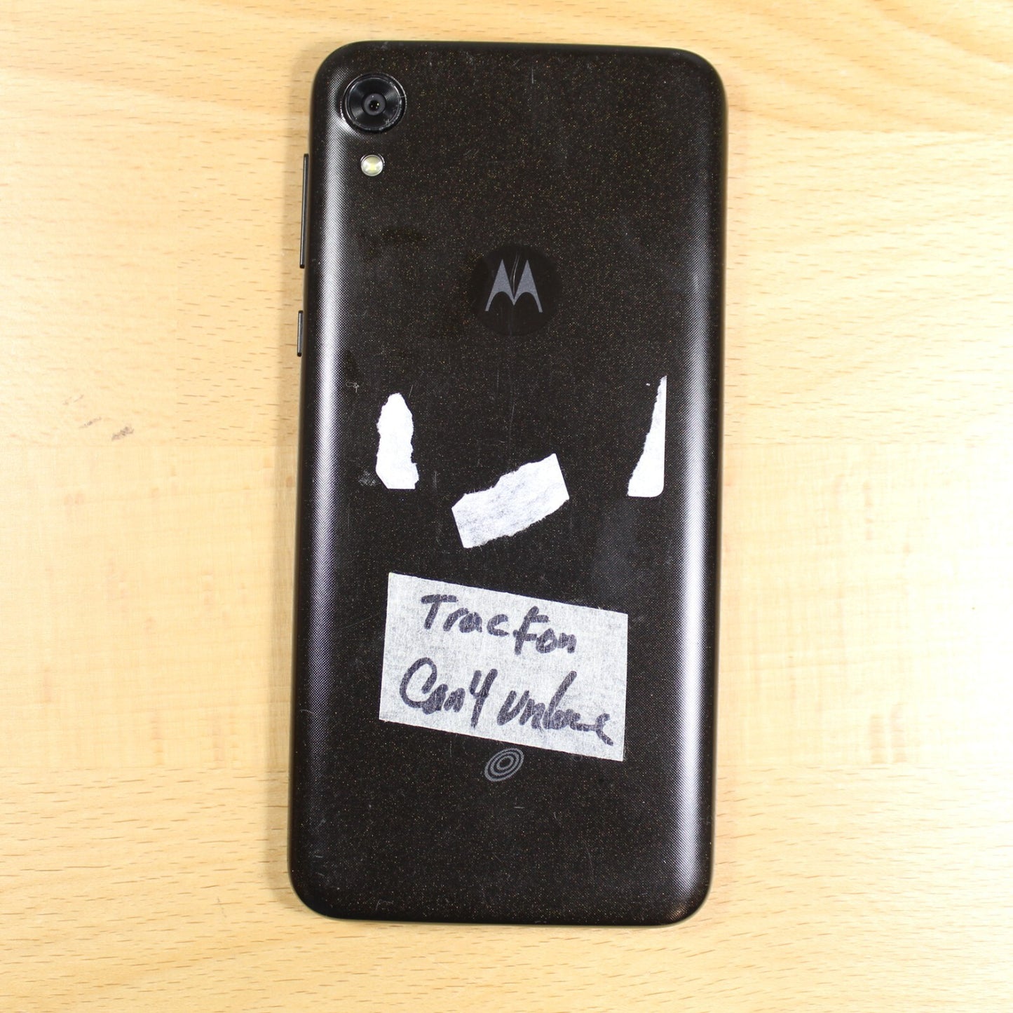Motorola Moto E (2020) Black Smartphone For Parts XT2005DL