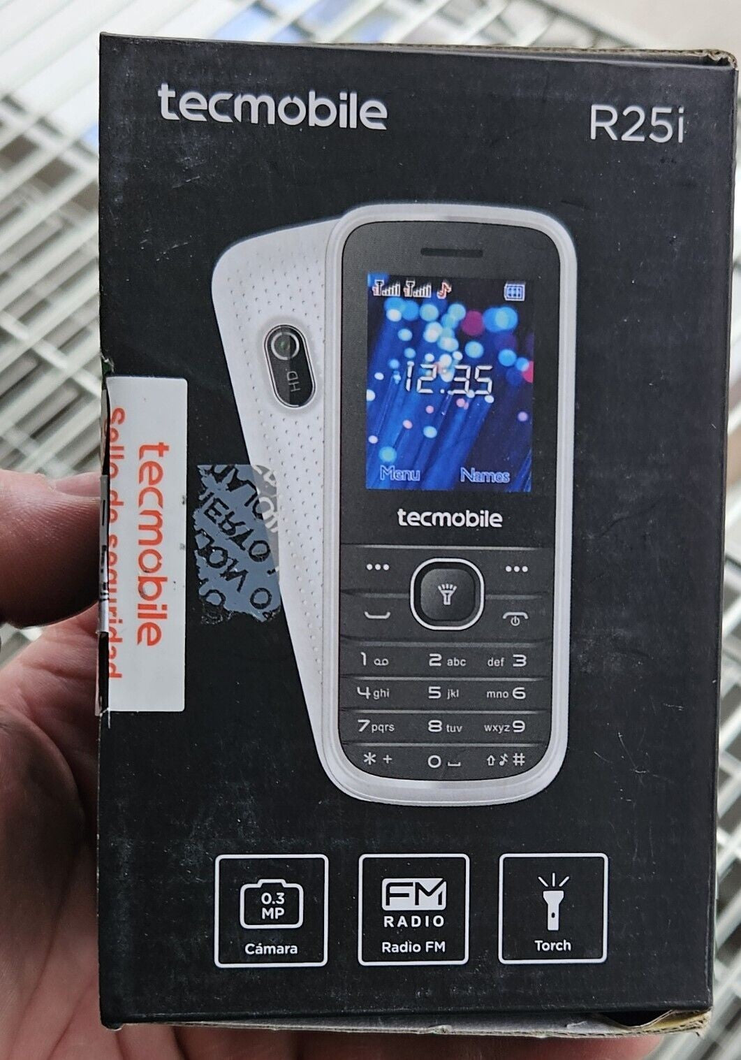 Rare Vintage Tecmobile R25i Dual SIM Telefono Movill White R25iWH201504004747
